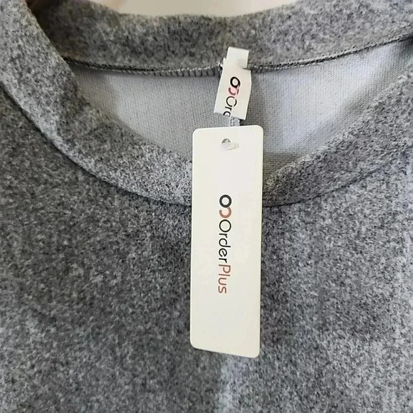 ORDER Plus Cat Print Oversized wool felt dress. Size Large - Picture 5 of 8